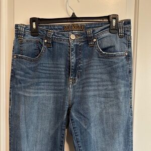 Rock & Roll Cowgirl Blue Flare Jeans